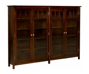 Mission Double Bookcase