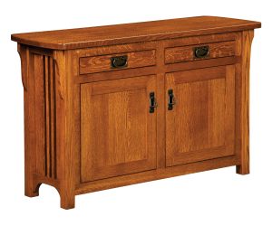 Craftsman Cabinet Sofa Table
