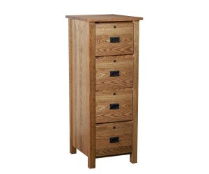 Classic Mission 4-Drawer File Cabinet