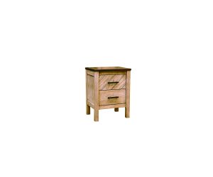 Hampton Bay 2 Drawer Nightstand