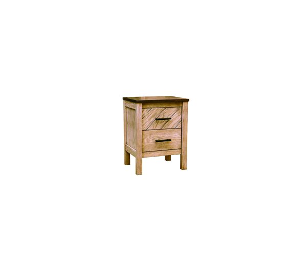 Hampton Bay 2 Drawer Nightstand