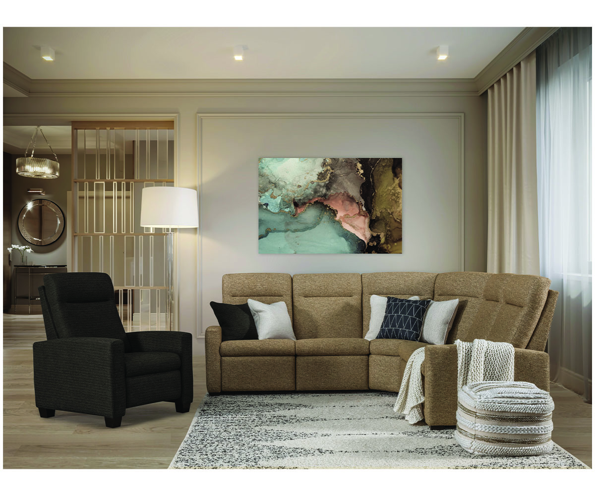 Harmony Push Back Recliner - Image 5