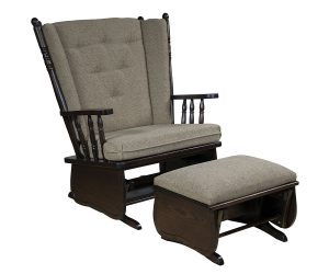 4-Post Highback Chair & Half Glider