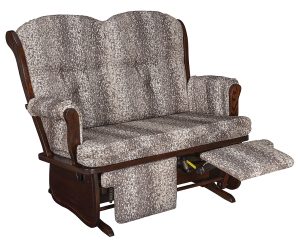 Swanback Loveseat Glider