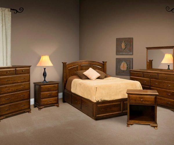 Americana 1 Drawer Open Nightstand - Image 6