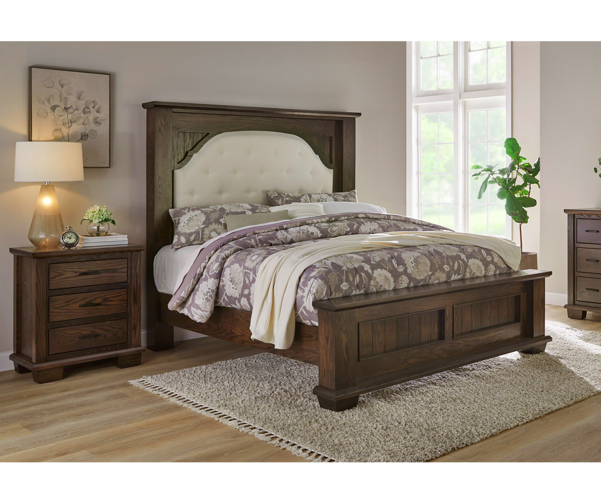 Burlington Fabric Panel Bed - Image 4