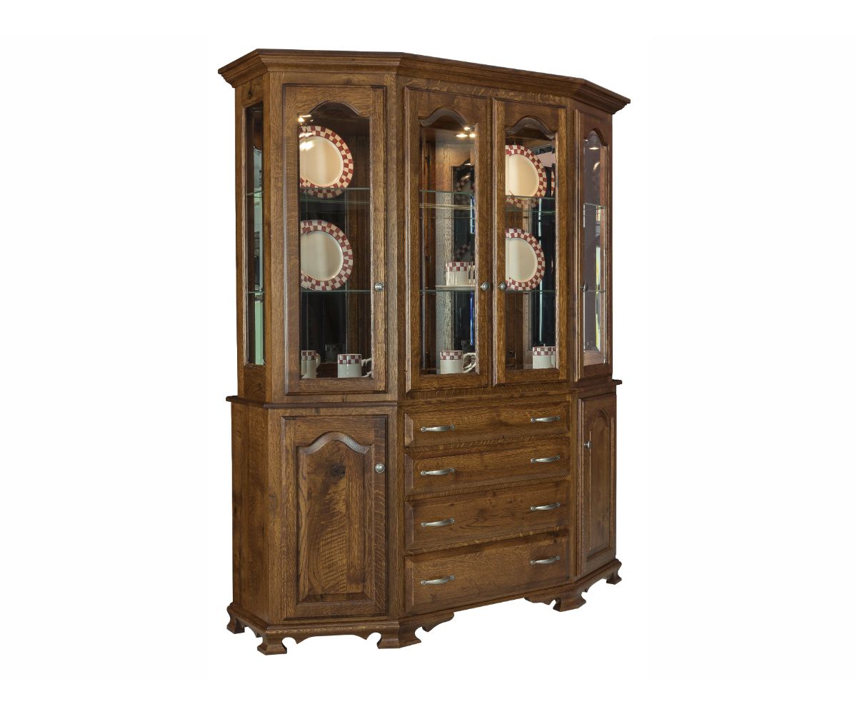 Cantilever 4 Door Hutch