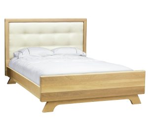 Neptune Fabric Headboard Bed