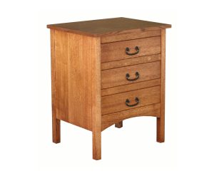 Granny Mission 3 Drawer Nightstand
