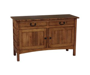 Granny Mission Enclosed Sofa Table