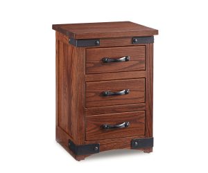 Orewood 3 Drawer Nightstand