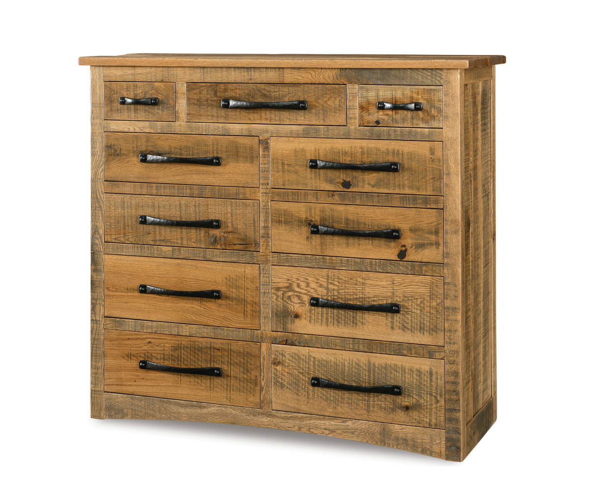 Orewood 11 Drawer Double Chest