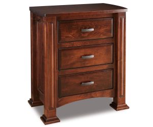 Lexington 3 Drawer Nightstand