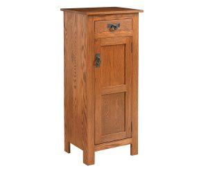 Mission 1 Door Pie Safe