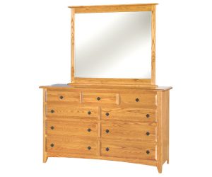 Manchester 9 Drawer Dresser W/ Mirror