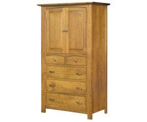 Mondovi 5 Drawer Armoire