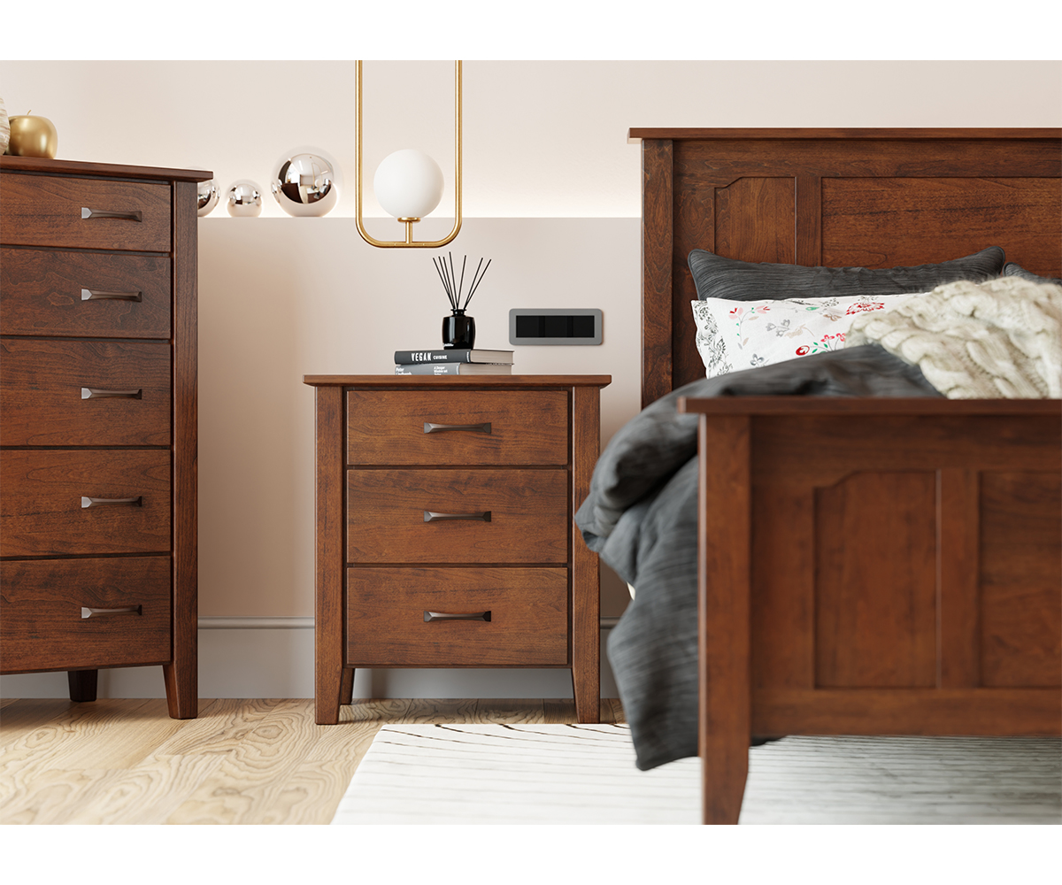 Oaklyn 3 Drawer Nightstand - Image 2