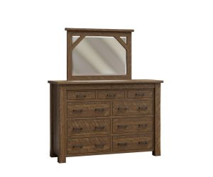 Portland 9 Drawer Mule Dresser