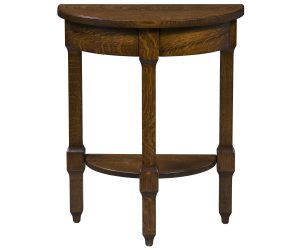 Royal Crest Half Round Table