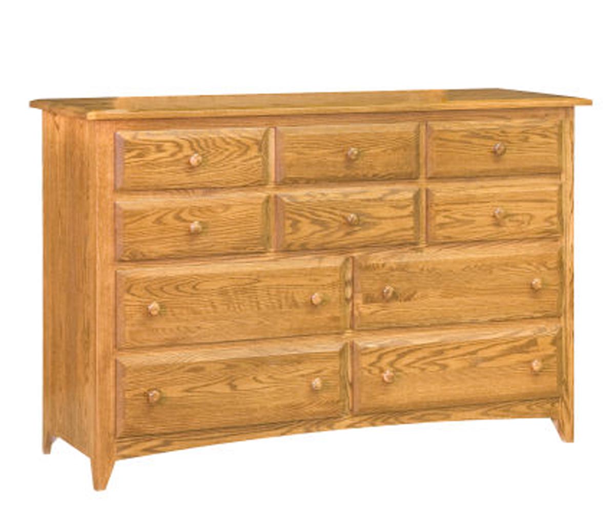Manchester 10 Drawer Dresser
