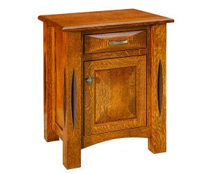 Ravena 1 Drawer 1 Door Nightstand