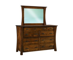 Vandalia 9 Drawer Mule Dresser
