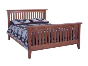 Arch Mission Slat Bed