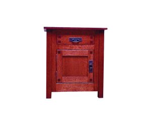 Century Mission 1 Drawer Nightstand