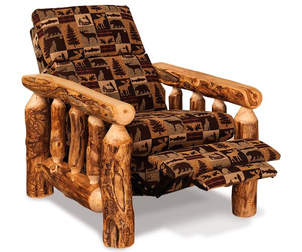Recliner with Mealey Fabric - Image 2