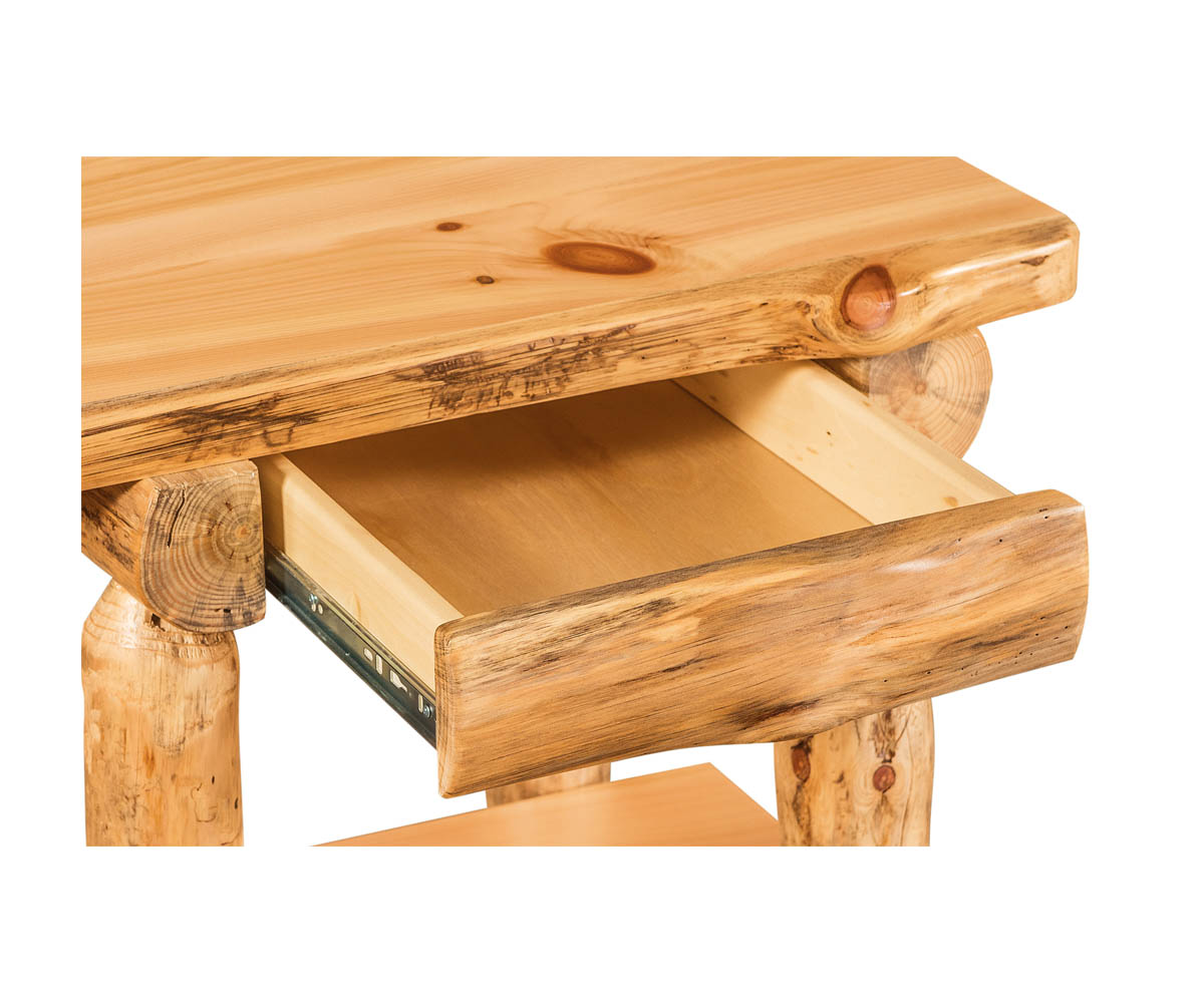 End Table with Drawer & Shelf - Image 2