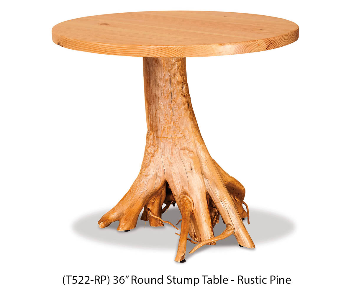 Round Stump Dining Table - Image 2