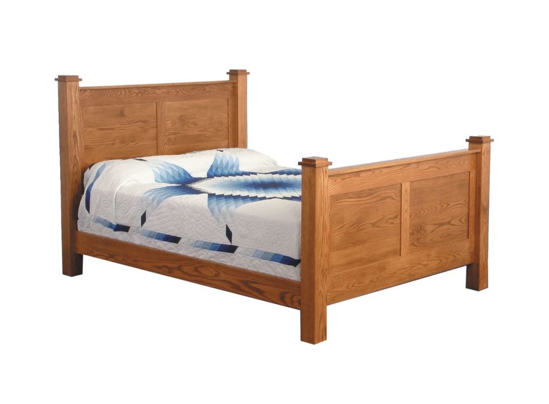 Heritage Mission Panel Bed