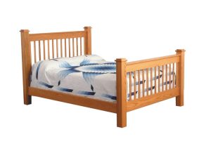 Heritage Mission Slat Bed