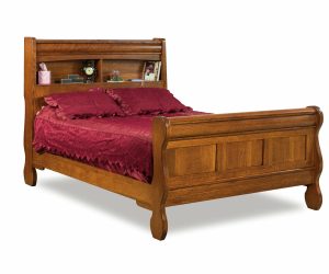 Old Classic Sleigh Bookcase Headboard
