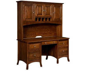 Carlisle Desk W/ Hutch