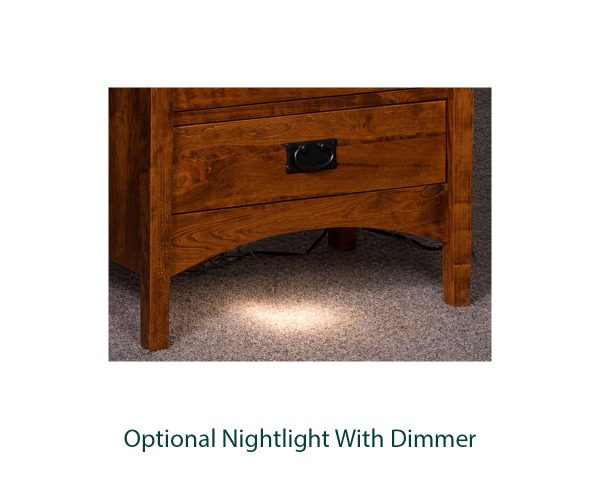 Berwick 1 Drawer Nightstand With Doors - Image 3