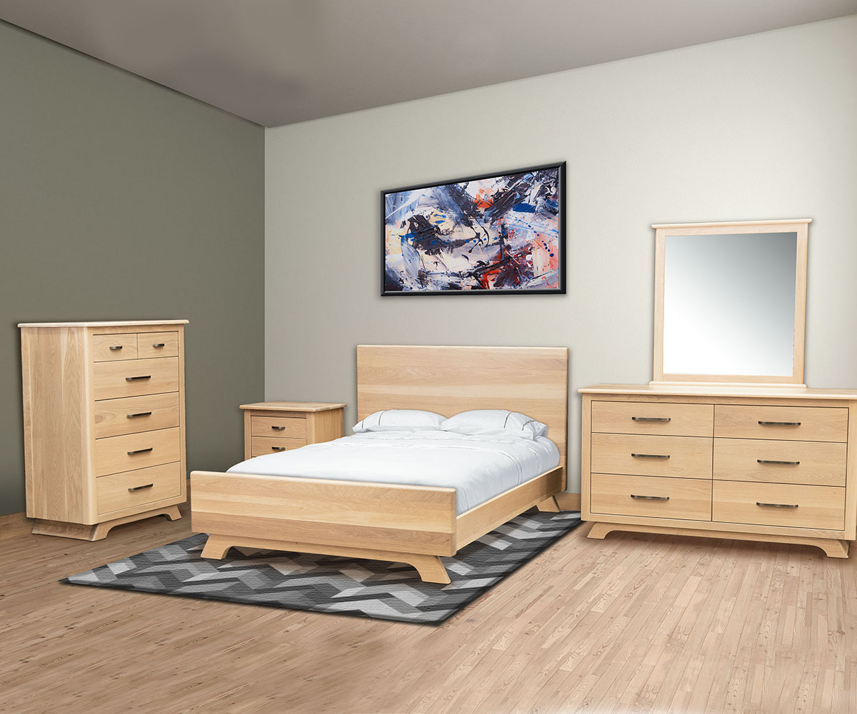 Neptune 3 Drawer Nightstand - Image 5