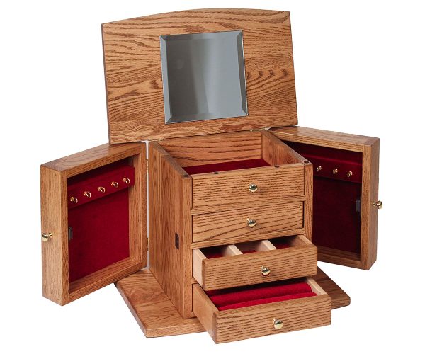 Four Drawer Jewelry Chest - Image 2