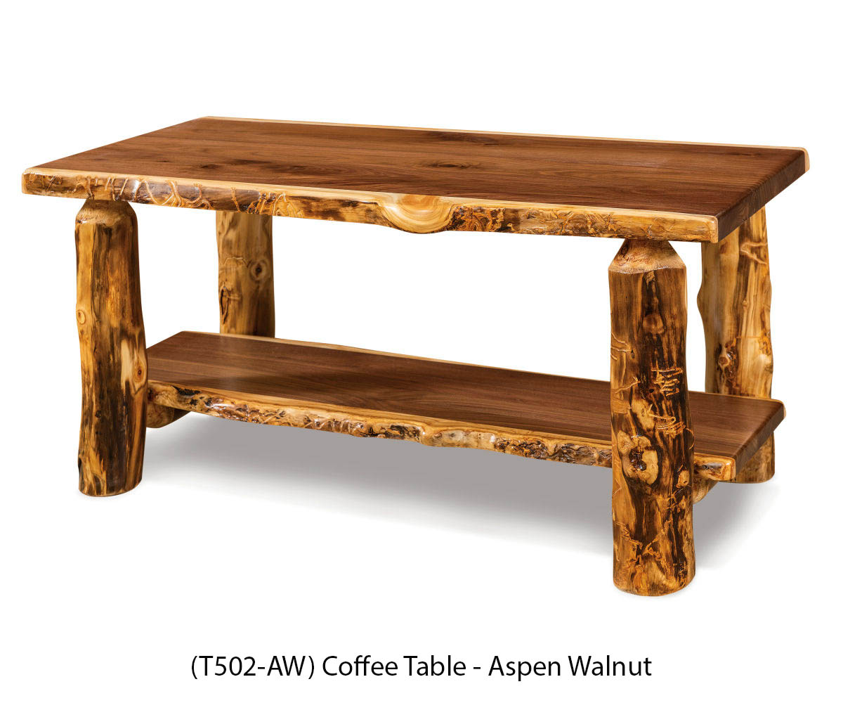 Coffee Table with Shelf - Image 2