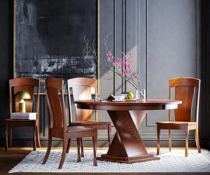 Lexington Single Pedestal Table Collection