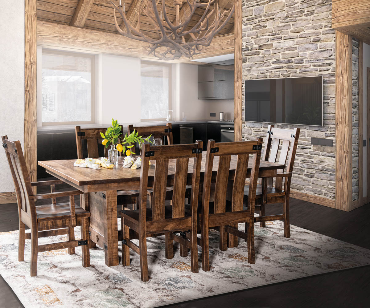 Orewood Trestle Table - Image 3