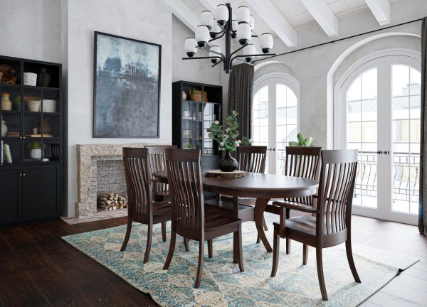 Imperial Double Pedestal Table - Image 2