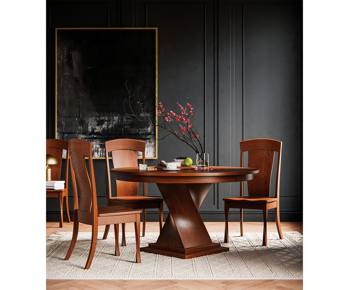 Lexington Single Pedestal Table - Image 3