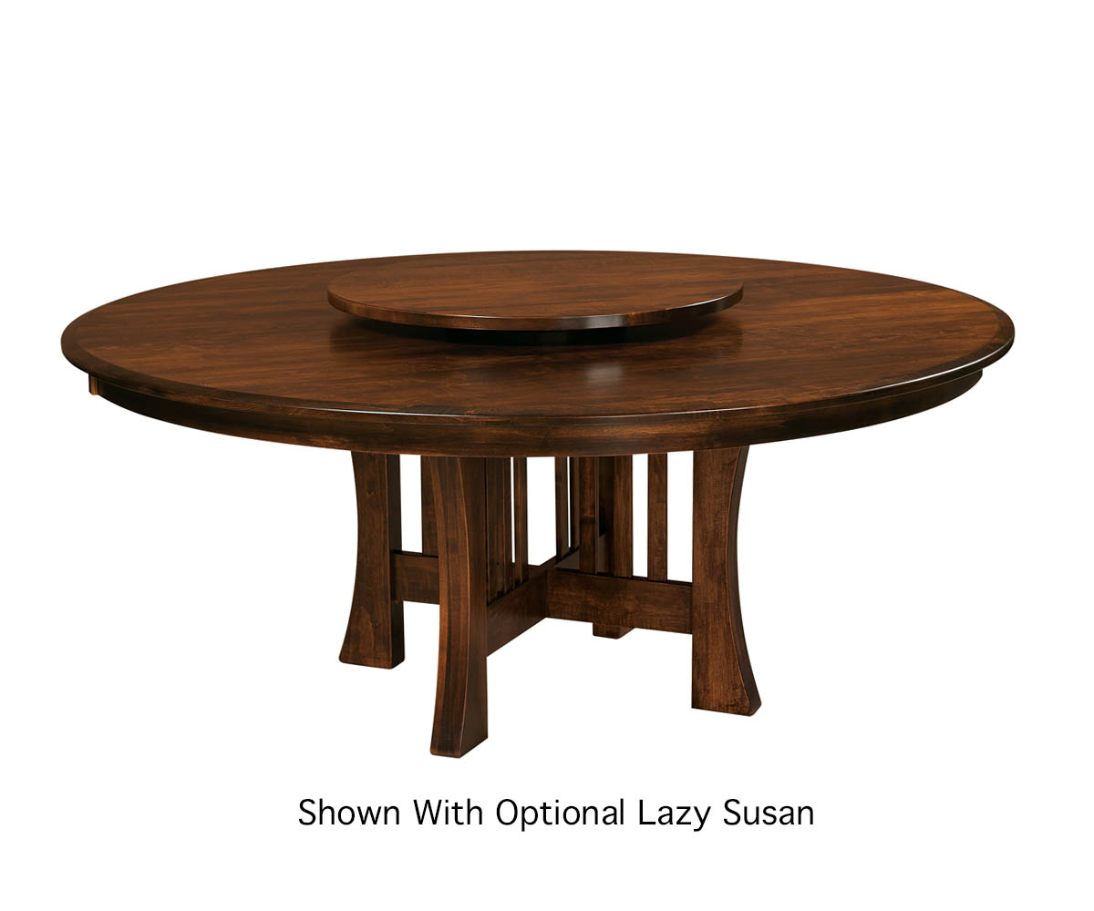 Arts & Crafts X Base Table - Image 2