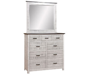 Farmhouse Dresser with Mirror