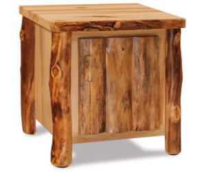 End Table with Door