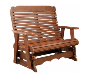 Contoured Glider Bench