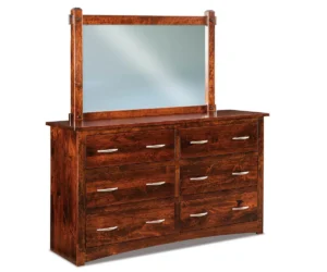 Denver 6 Drawer Dresser - 38¼"H