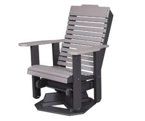 High Back Curve Back Swivel Glider