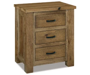 Cottage 3 Drawer Nightstand
